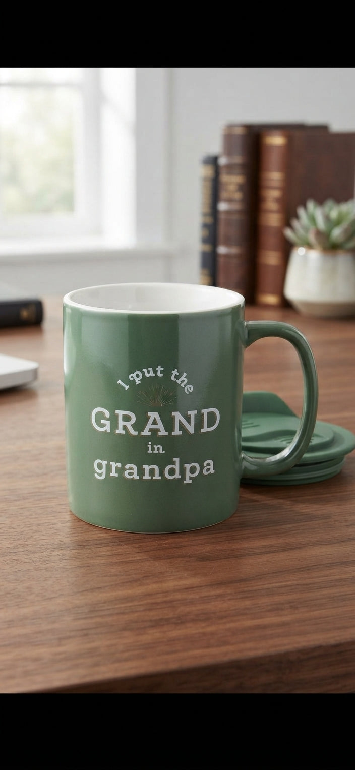 I put the Grand in grandpa